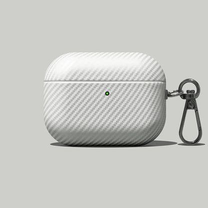 Leather AirPods Case with Carbon Fiber Texture