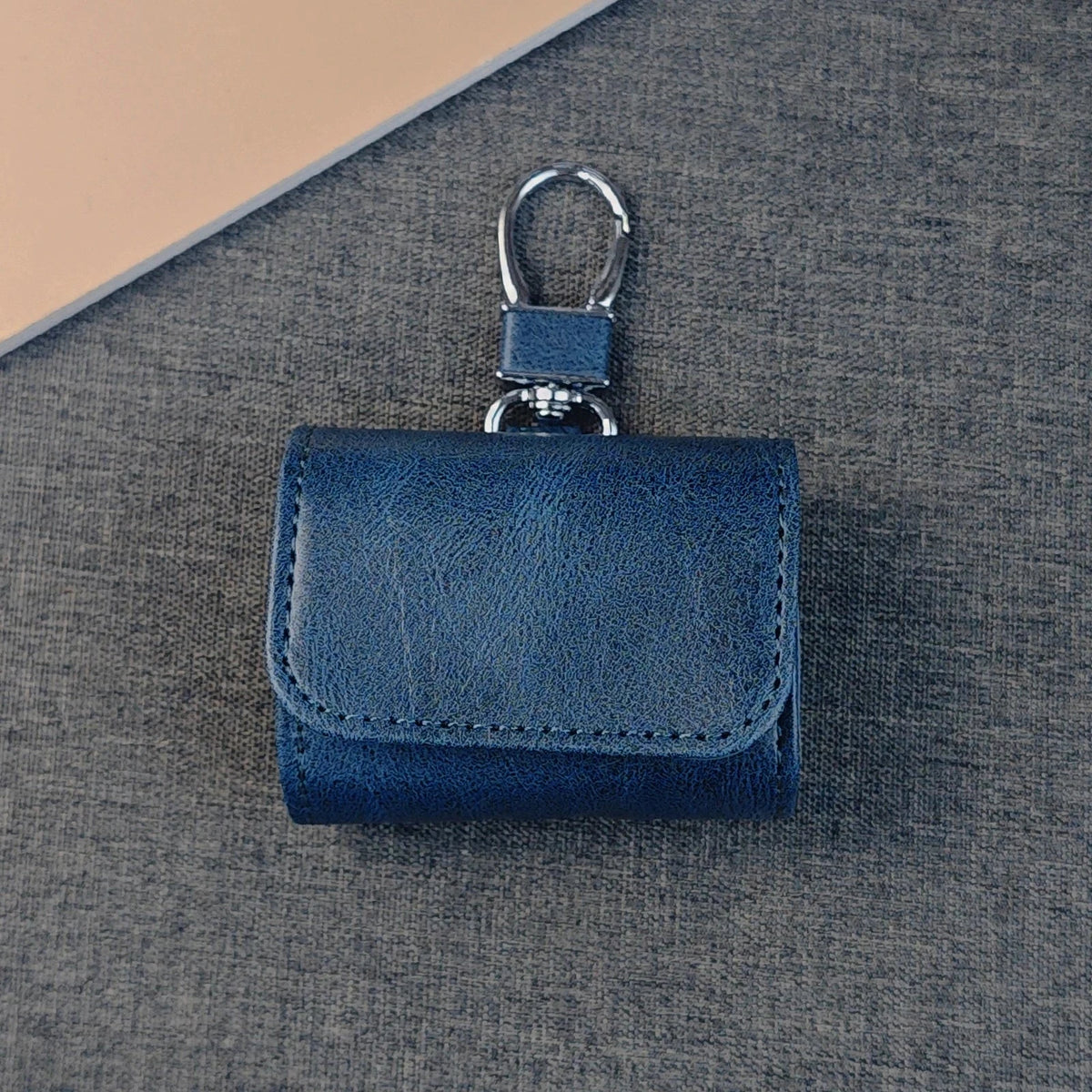 Leather AirPods Case with Metal Buckle
