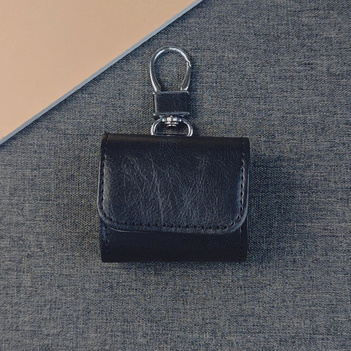 Leather AirPods Case with Metal Buckle